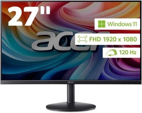 Acer Monitor de 27 Pulgadas FHD IPS 120 Hz