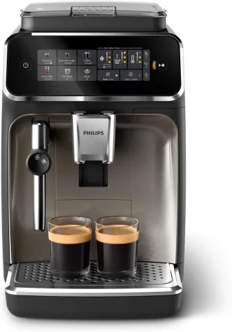 Philips Cafetera Superautomática Serie 3300, Espumador de Leche, 5 Cafés