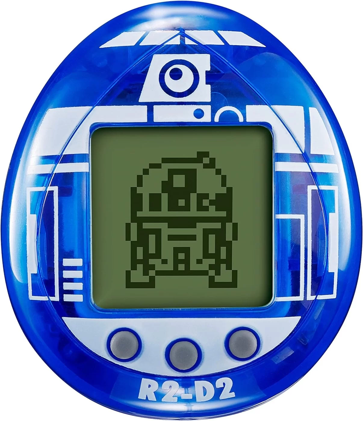 TAMAGOTCHI Star Wars R2-D2 Holograma Azul Mascota Virtual Edición Especial para Coleccionistas de la Guerra de Las Galaxias