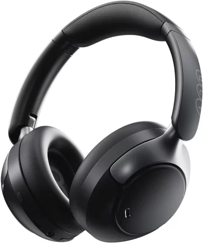 QCY H3 Pro Audífonos Inalámbricos Bluetooth 5.4, Híbridos Cancelación Ruido Activa hasta 99.6%, LDCA Hi-Res Audio, Diadema Plegables Auriculares Over-Ear con Microfono, Carga Rápida de 10 Minutos