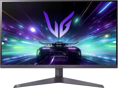 LG Monitor Ultragear Gaming 27" 180Hz Full HD, 27GS50F-B (1920 x 1080), Tiempo de Respuesta 1ms (GtG at Faster), Contrast Ratio de 1000:1, Compatible con AMD Freesync