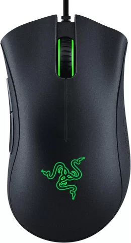 Razer DeathAdder Essential - Mouse para Gaming con Sensor óptico de 6400 dpi, 5 Botones programables, interruptores mecánicos, empuñaduras Laterales de Goma, Color Negro