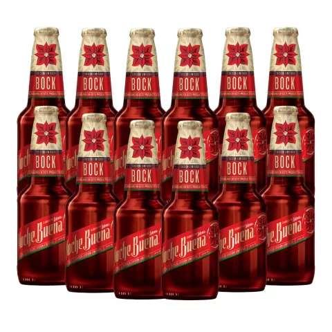 Bohemia Noche Buena, Cerveza,12 Botellas de 355ml