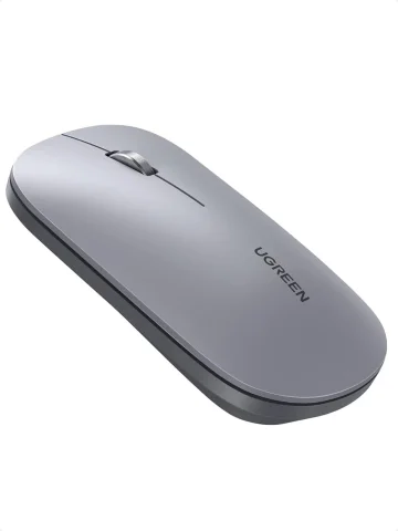 UGREEN Mouse Inalámbrico Bluetooth & 2.4G, Silencioso, Compacto y Portátil